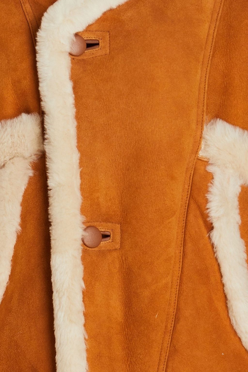 SANDRO Shearling jacket