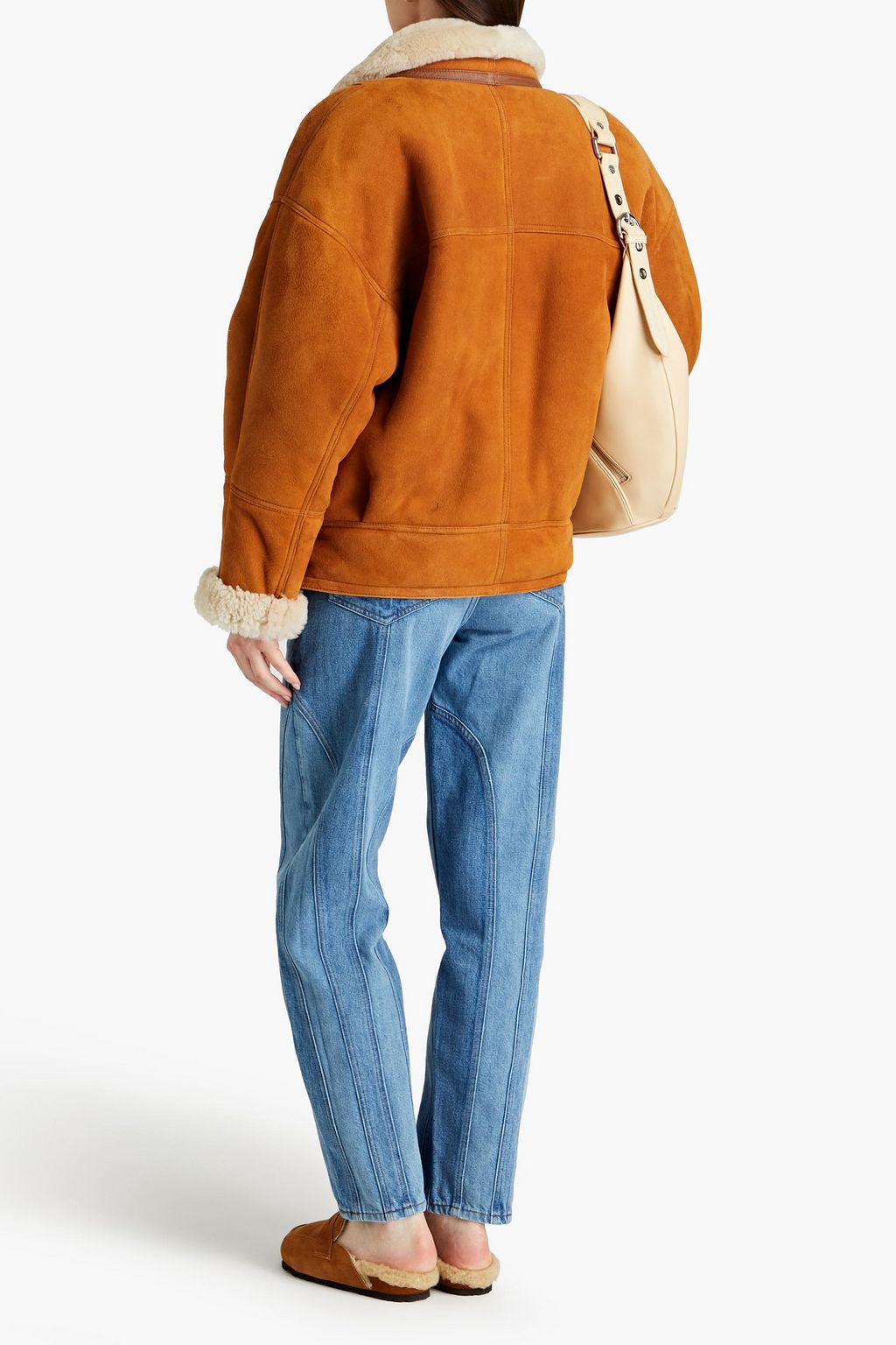 SANDRO Shearling jacket