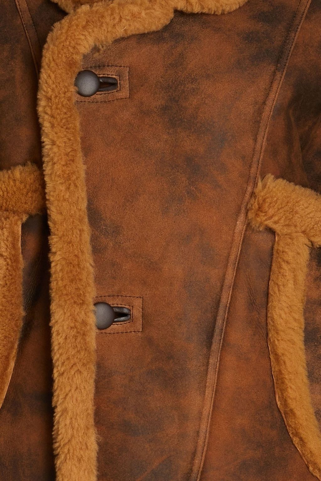 SANDRO Shearling jacket