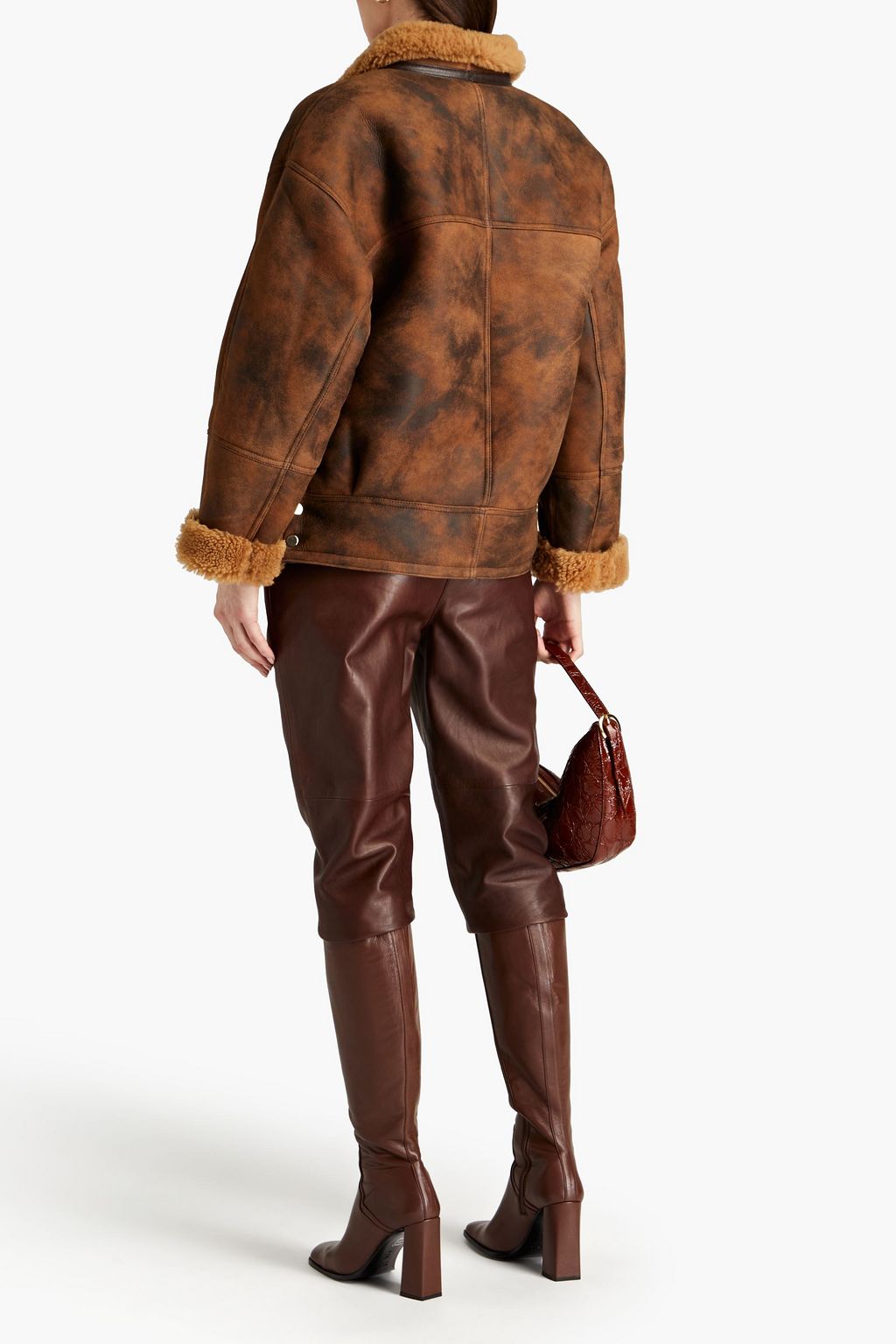 SANDRO Shearling jacket
