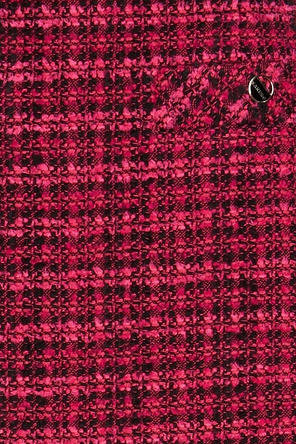 SANDRO Cotton-blend tweed mini skirt