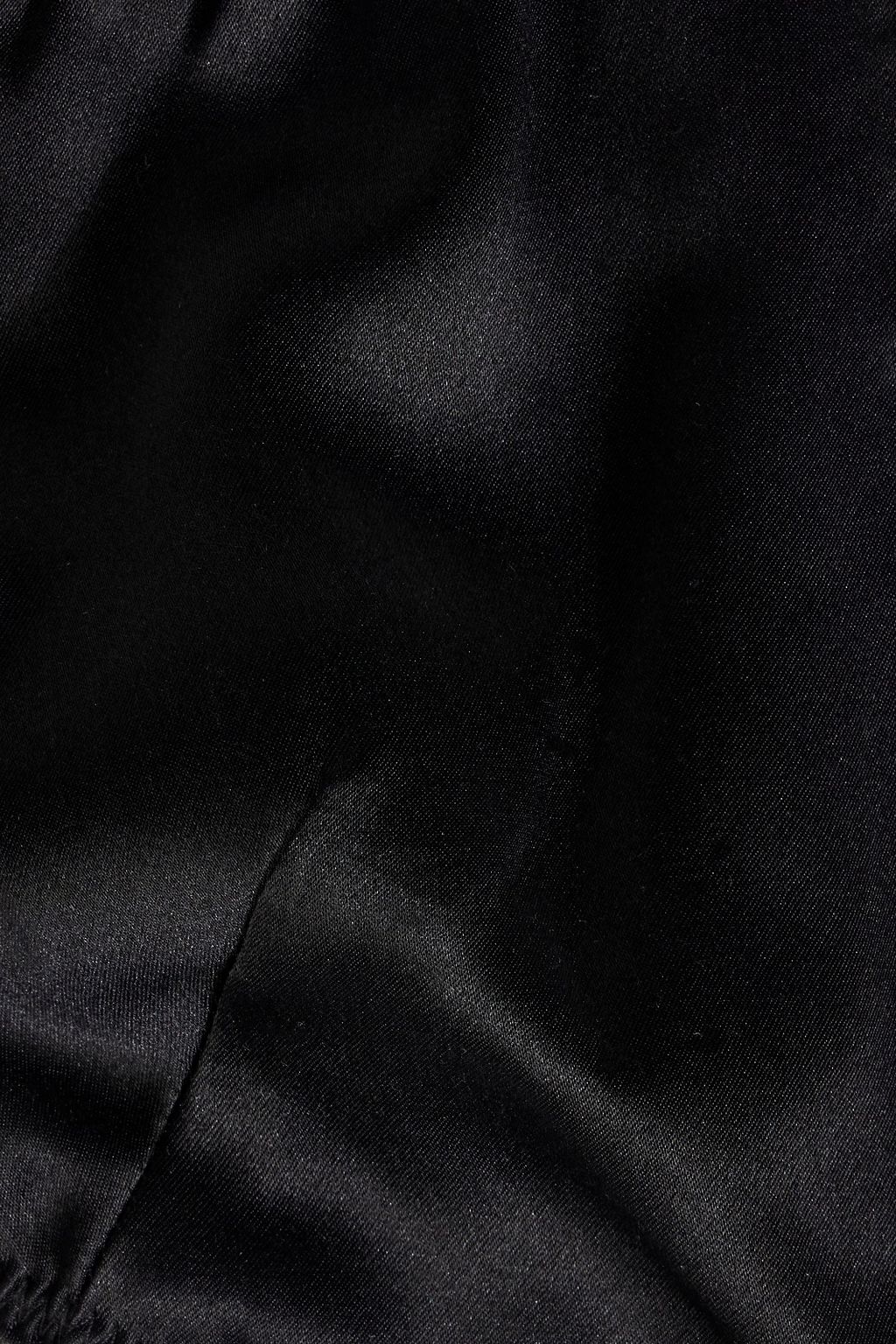ALEXANDERWANG.T Embellished silk-satin triangle bra