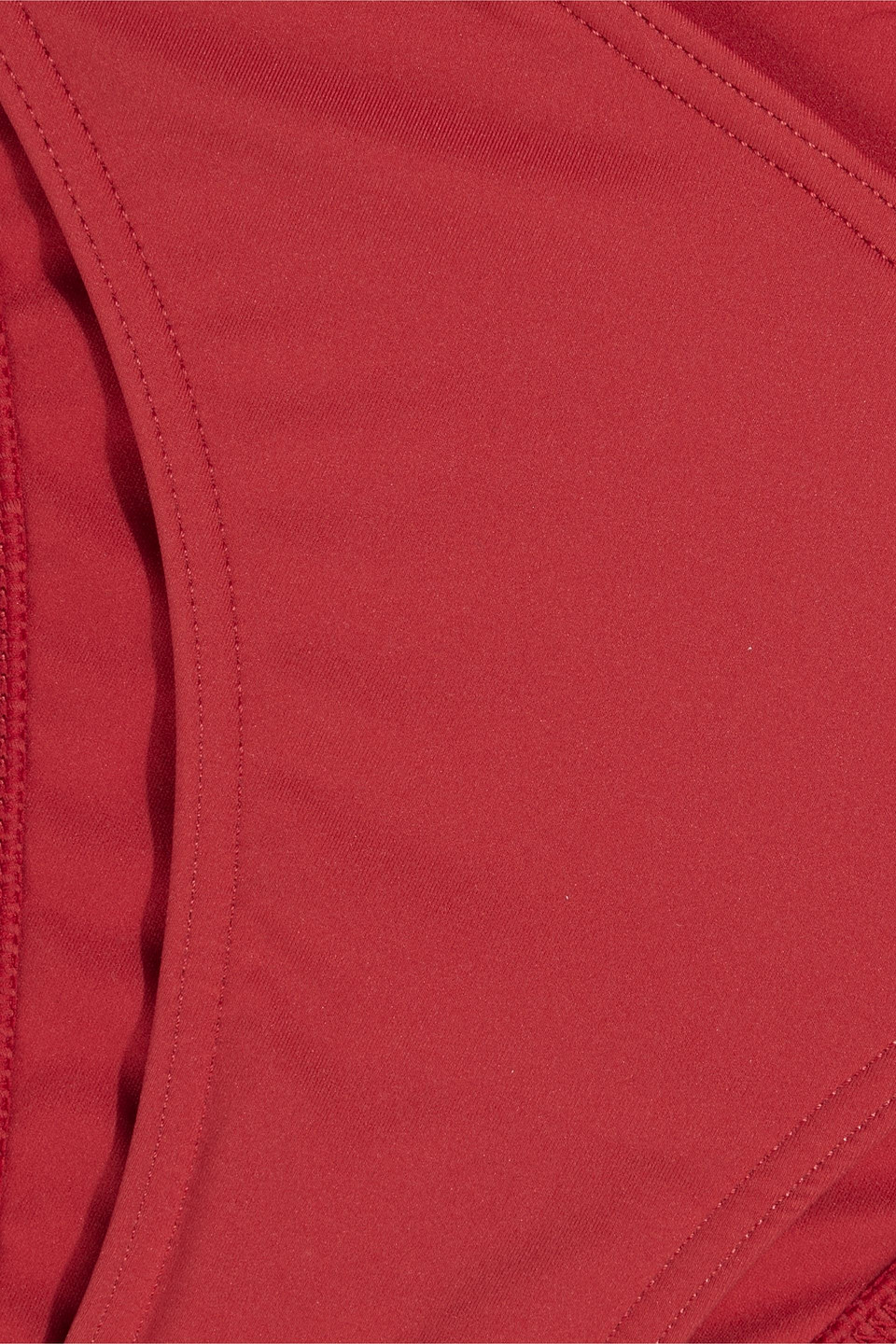 Zimmermann Separates Sculpt Low-rise Bikini Briefs In Red