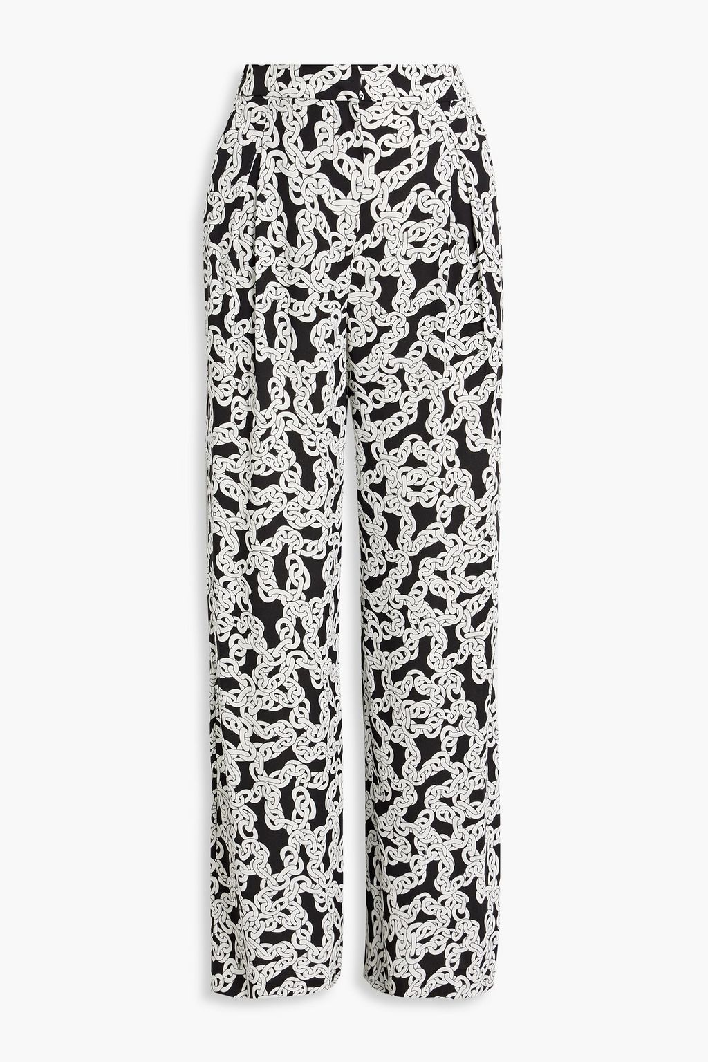 Dvf wide leg pants sale
