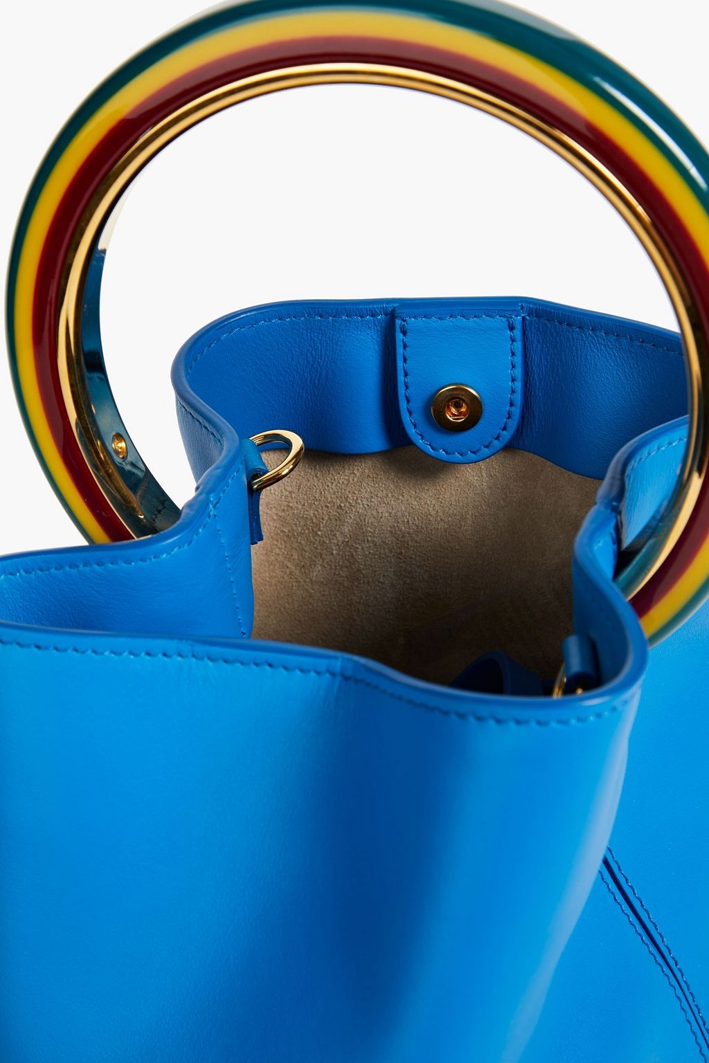MARNI Leather bucket bag