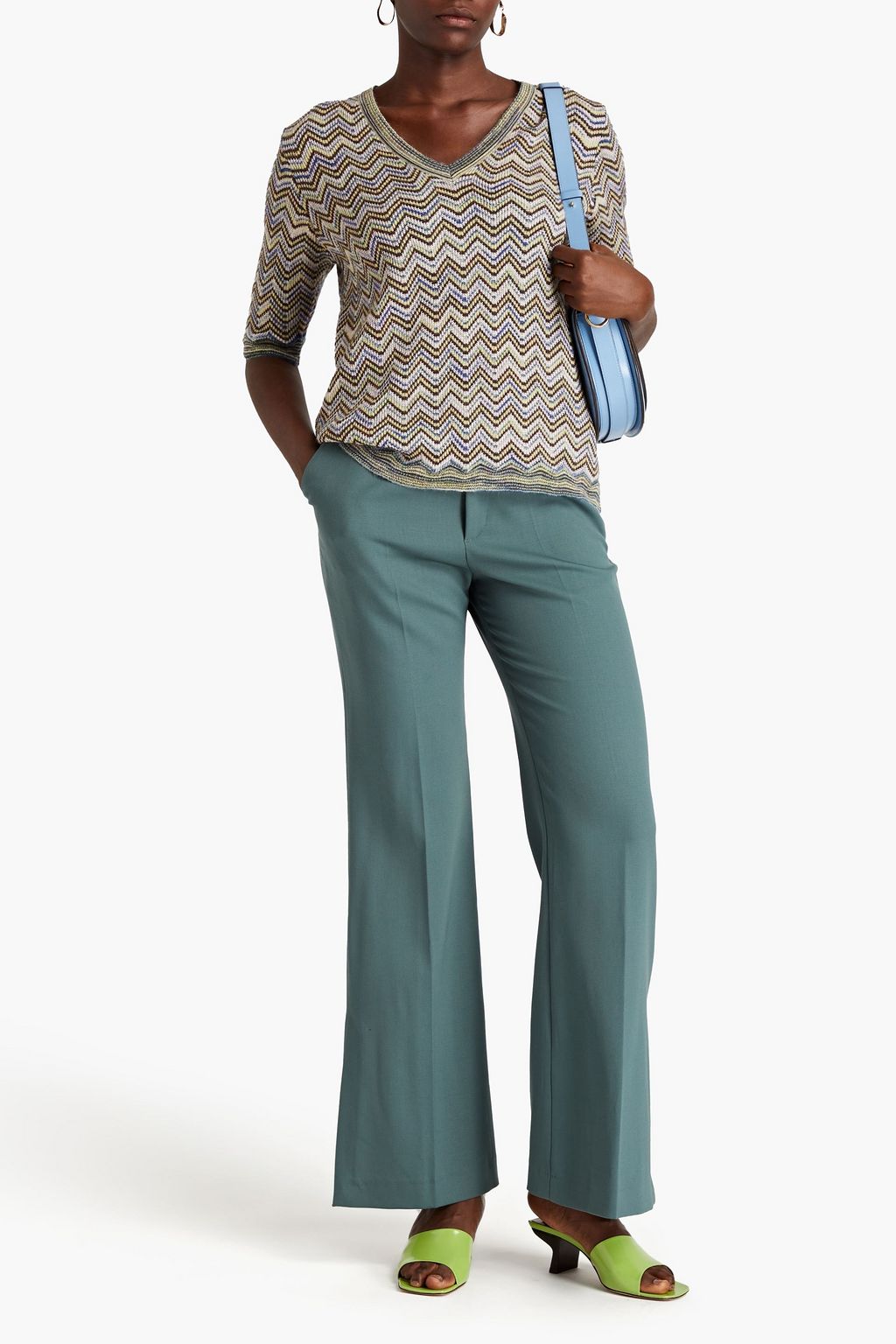 M MISSONI Crochet-knit sweater
