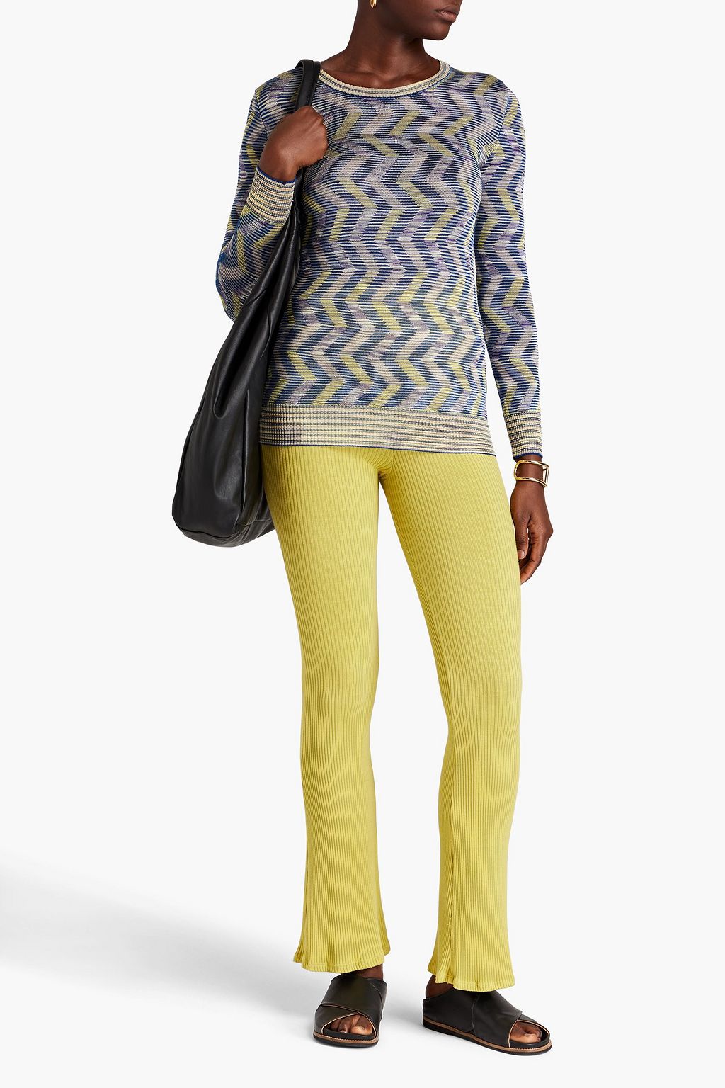 M MISSONI 크로셰 니트 스웨터