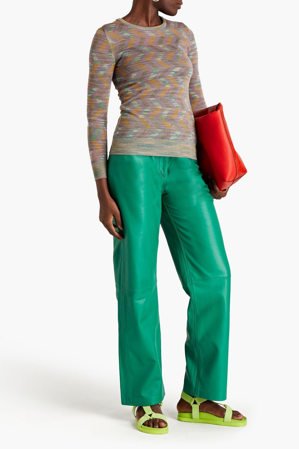 M MISSONI 크로셰 니트 스웨터