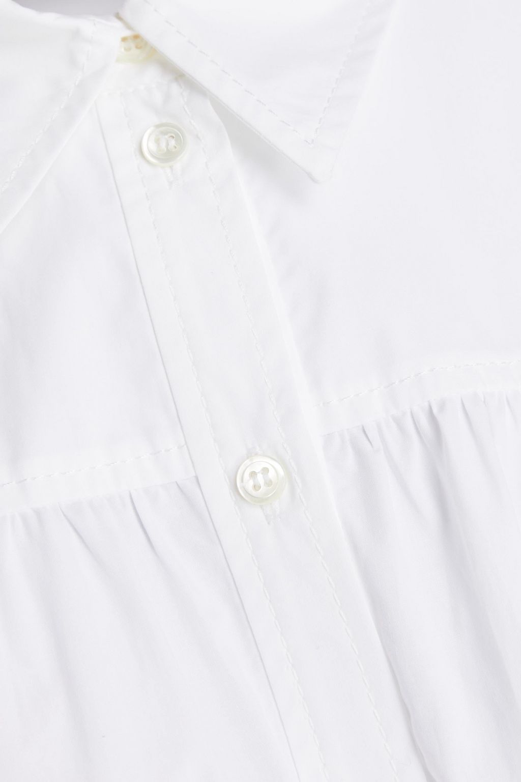 SANDRO Cotton-poplin shirt