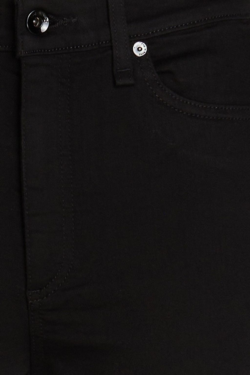 RAG & BONE جينز بأرجل ضيقة وبخصر مرتفع بتأثير معتق
