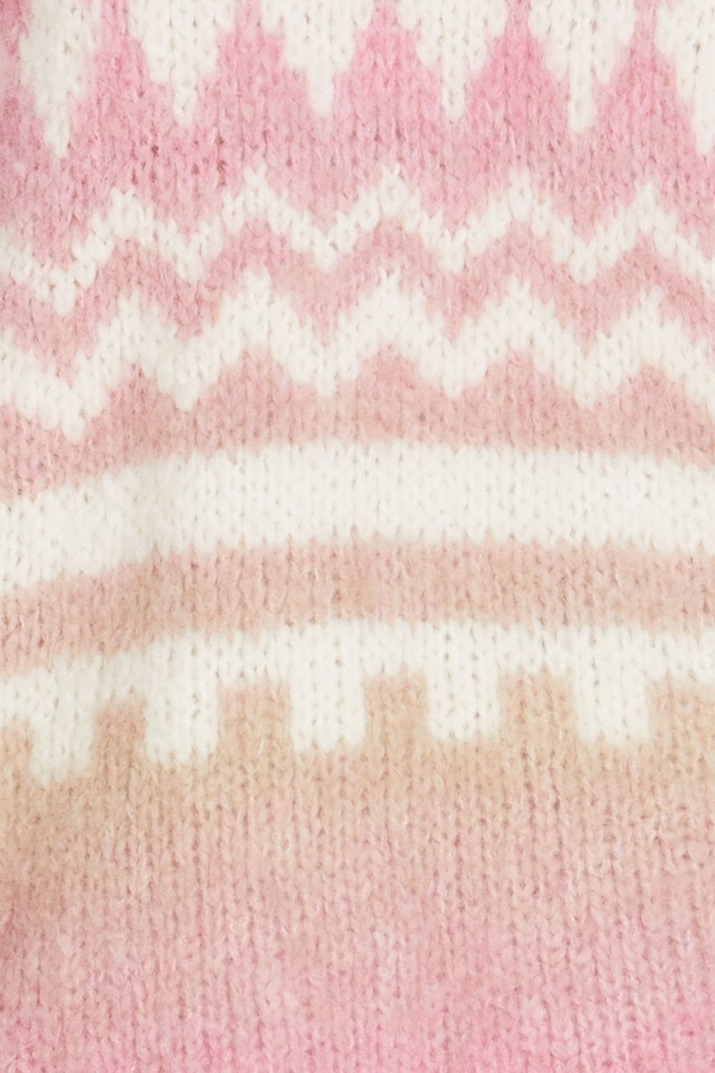 SANDRO Pullover aus einer gebürsteten Alpakamischung mit Fair-Isle-Muster