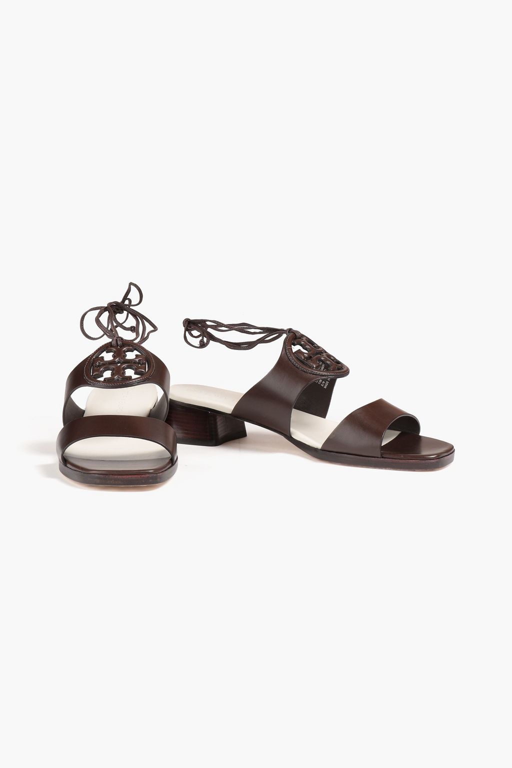 TORY BURCH 봄브 밀러 가죽 샌들