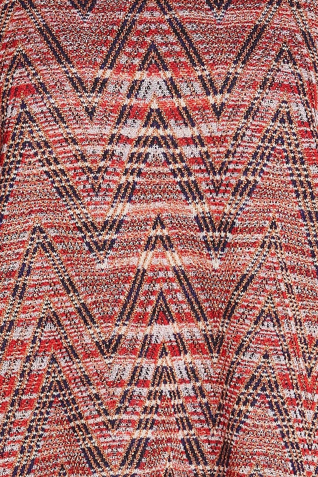 M MISSONI Metallic crochet-knit top