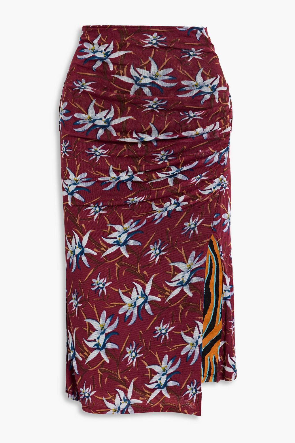 Diary of a Chain Stitcher : Floral Viscose Crepe Frankie Wrap Skirt