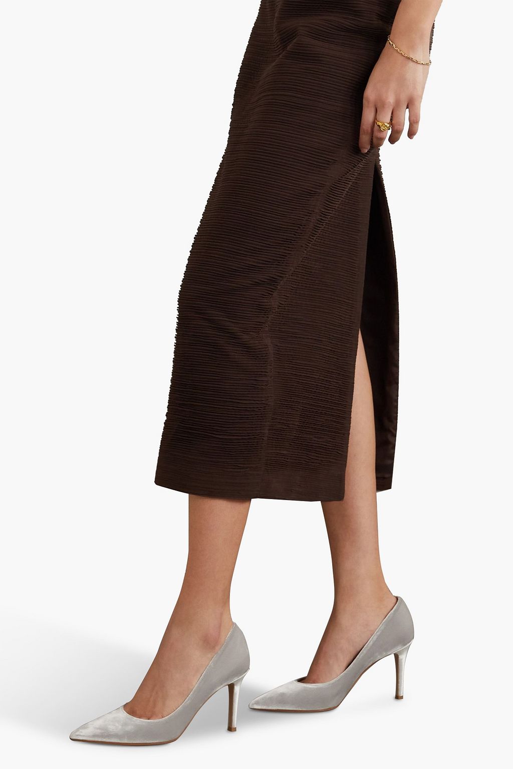 GIANVITO ROSSI 지안비토 105 벨벳 펌프스