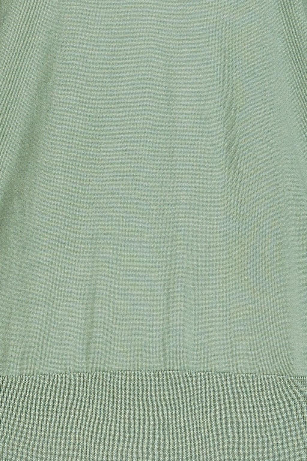JIL SANDER Cashmere, wool and silk-blend turtleneck sweater