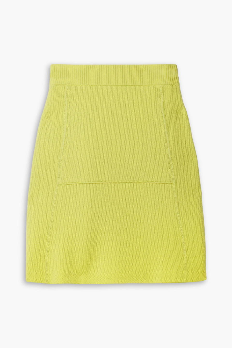 Cashmere mini skirt