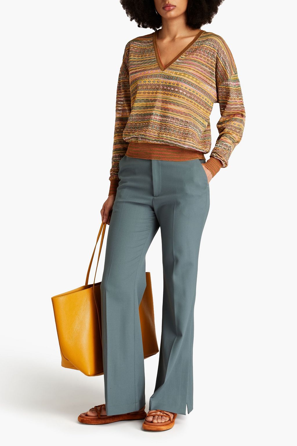 M MISSONI Crochet-knit sweater