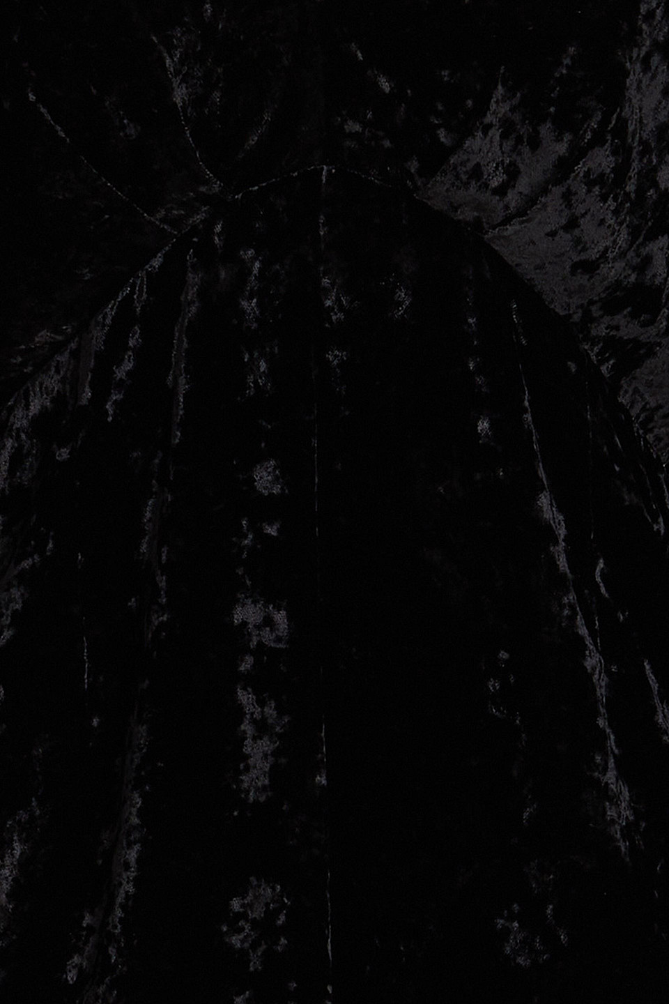 Sandro Minikleid Aus Samt In Knitteroptik Mit Cut-outs In Black