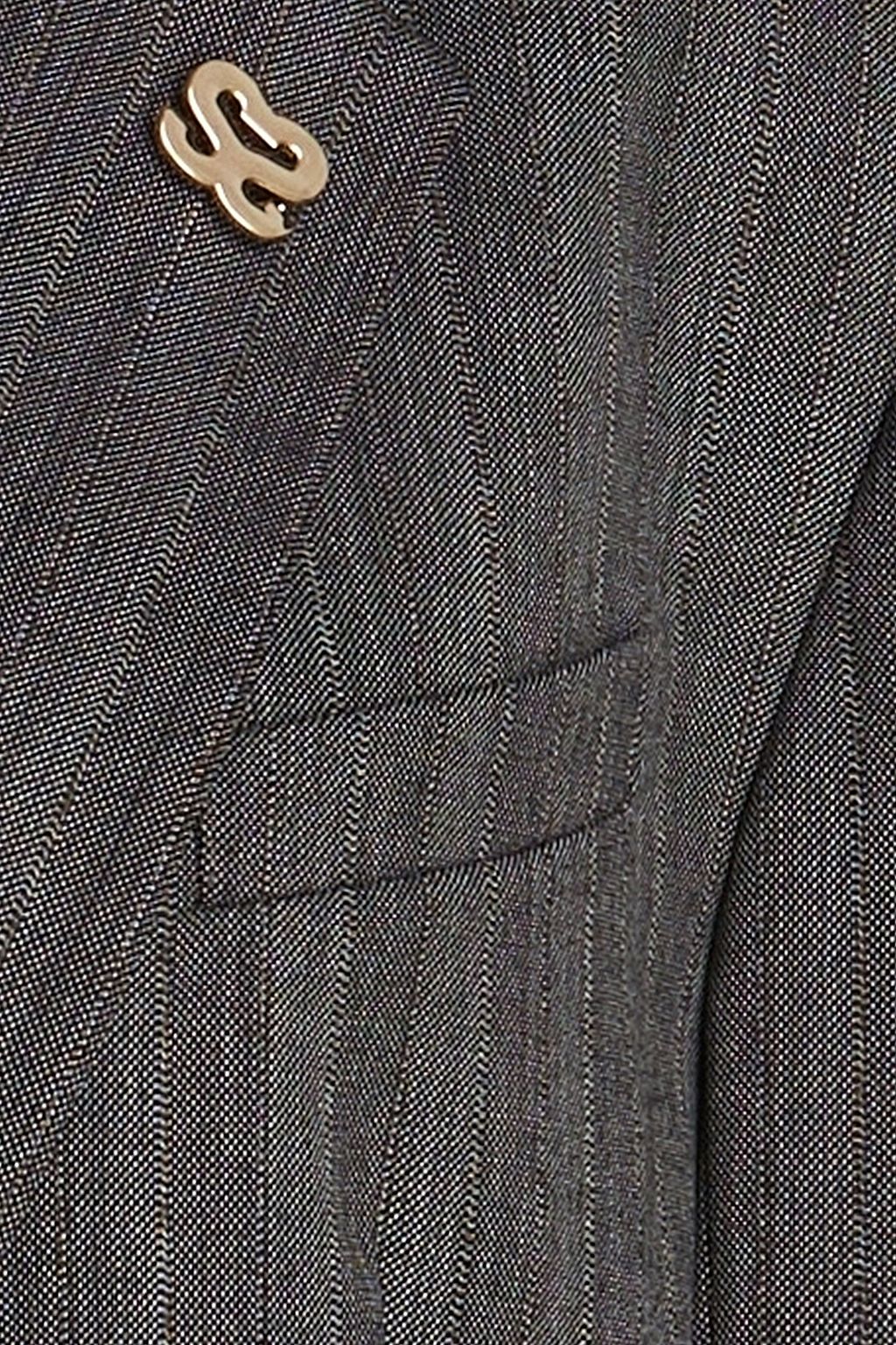 SANDRO Cropped crepe blazer