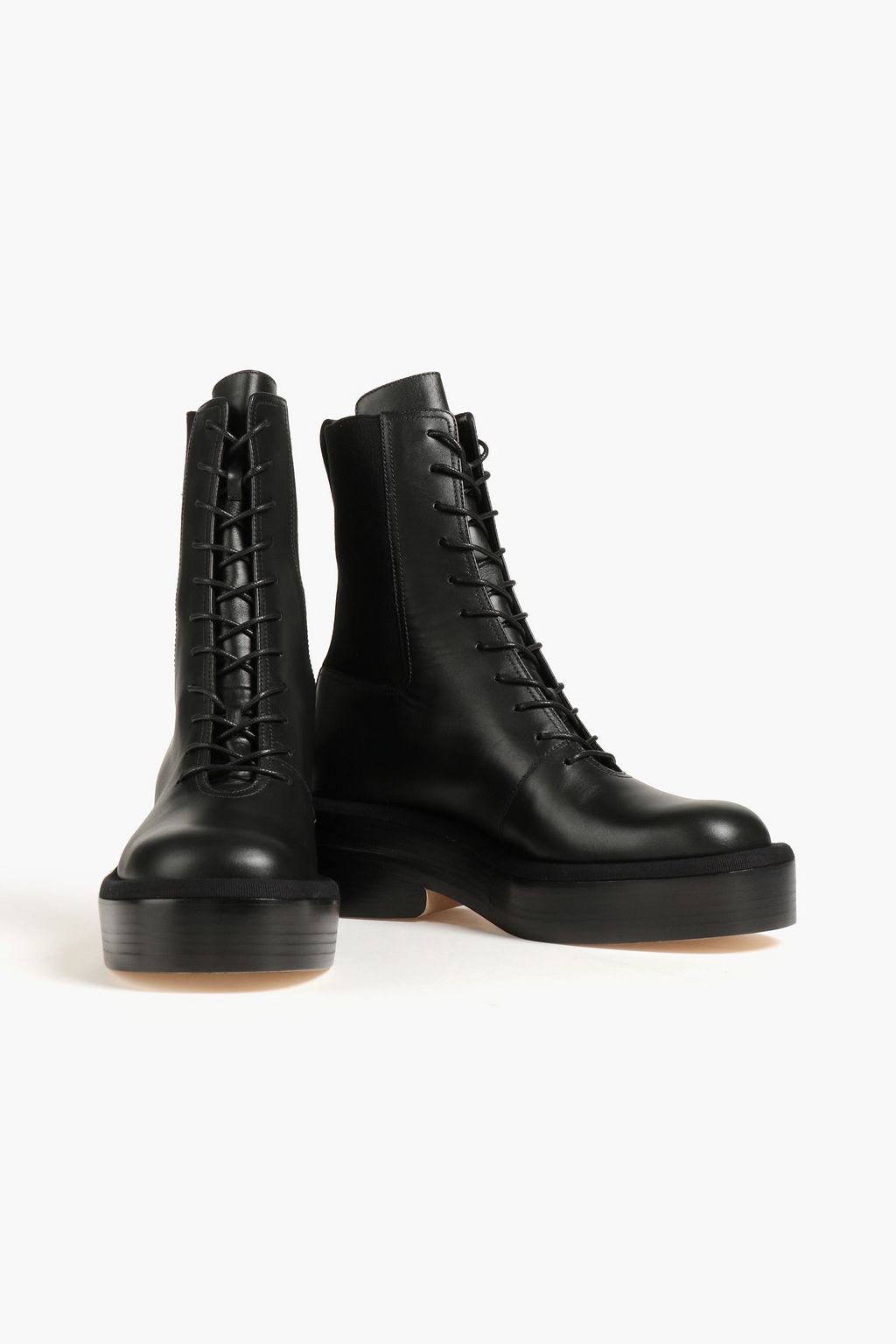 NICHOLAS KIRKWOOD JJ 65 leather combat boots