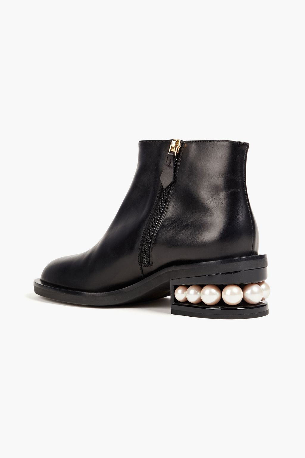 NICHOLAS KIRKWOOD Embellished leather ankle boots