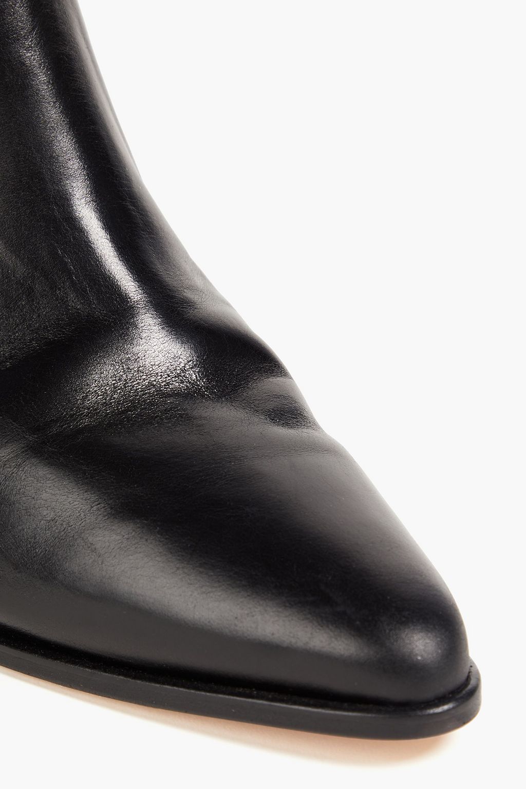 SANDRO Leather ankle boots