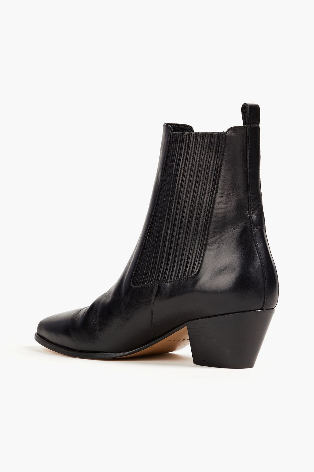 SANDRO Leather ankle boots