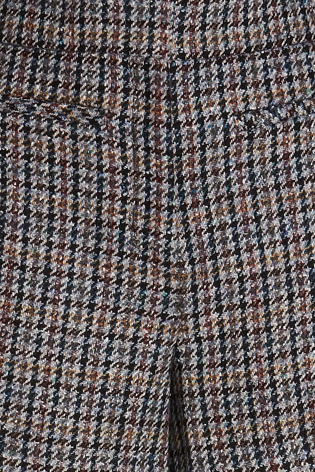 SANDRO Houndstooth tweed shorts