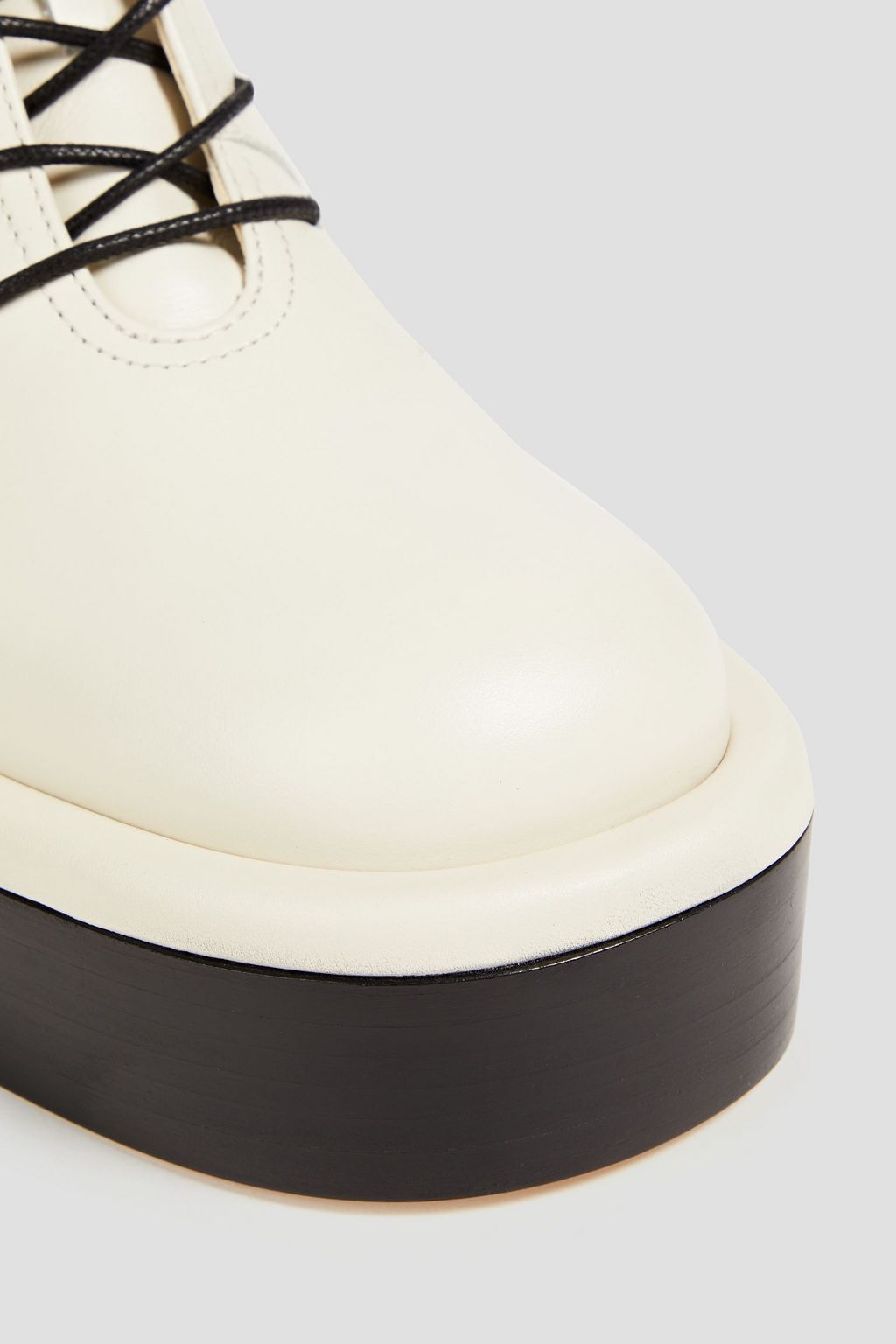 NICHOLAS KIRKWOOD JJ 65 Combat Boots aus Leder