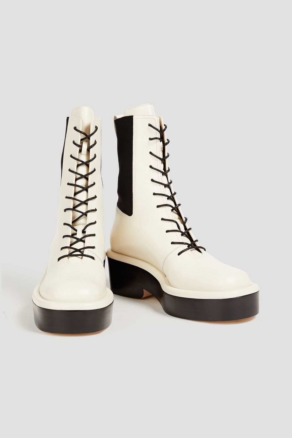 NICHOLAS KIRKWOOD JJ 65 Combat Boots aus Leder