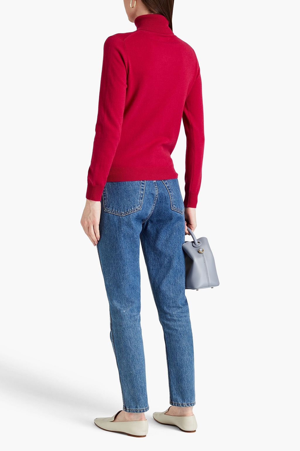 N.PEAL Rollkragenpullover aus Kaschmir