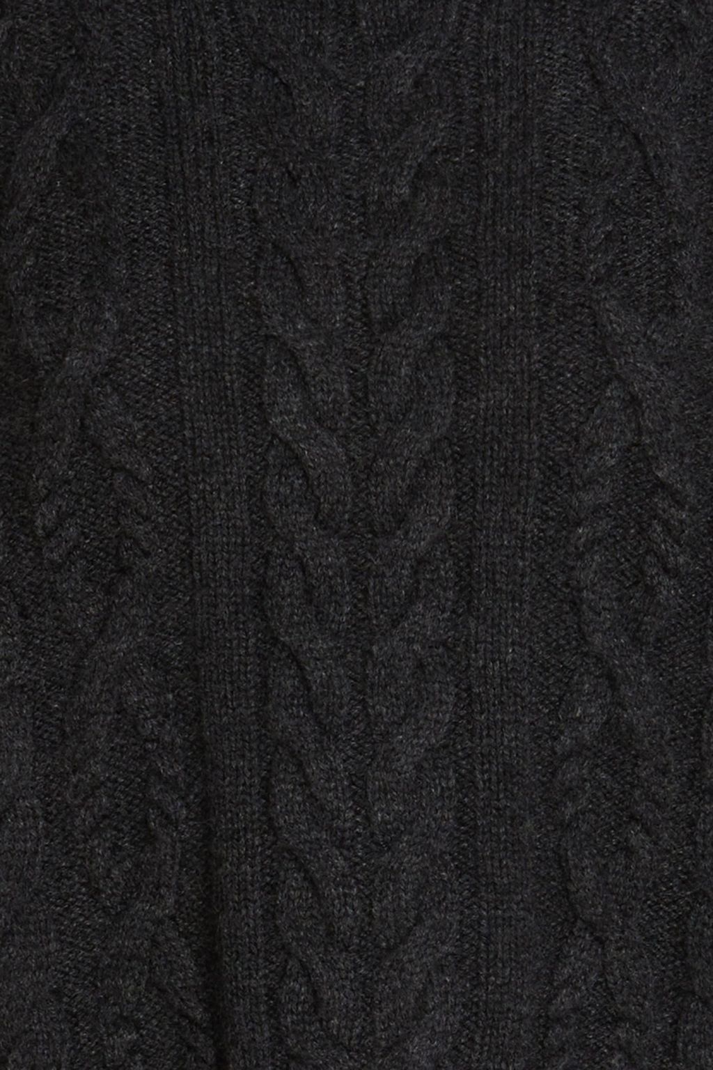 N.PEAL Pullover aus Kaschmir mit Zopfstrickmuster