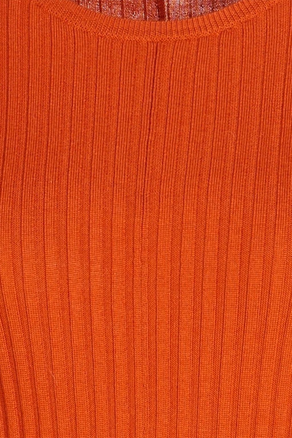 JOSEPH Ribbed merino wool midi dress