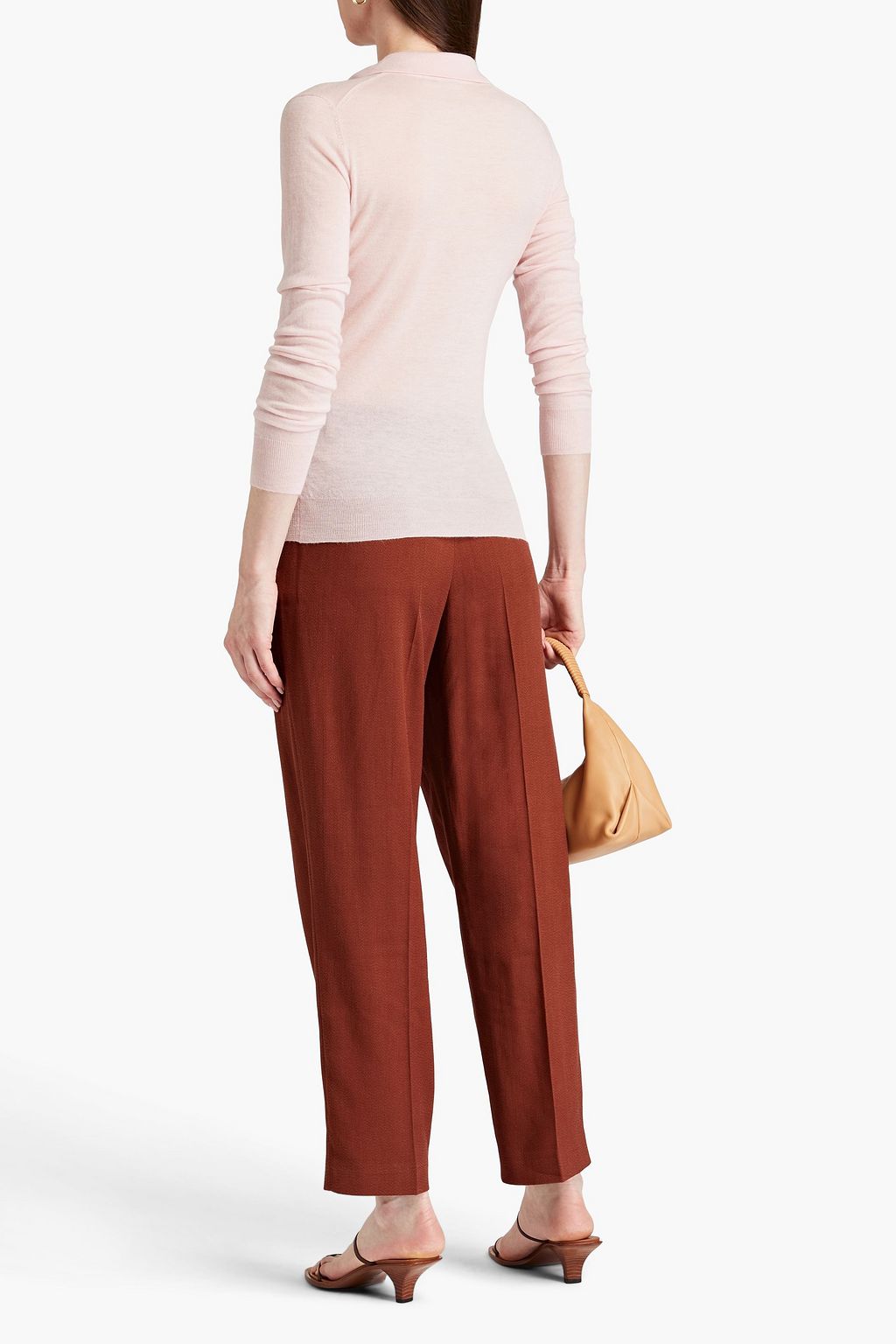 JOSEPH Cashmere polo sweater