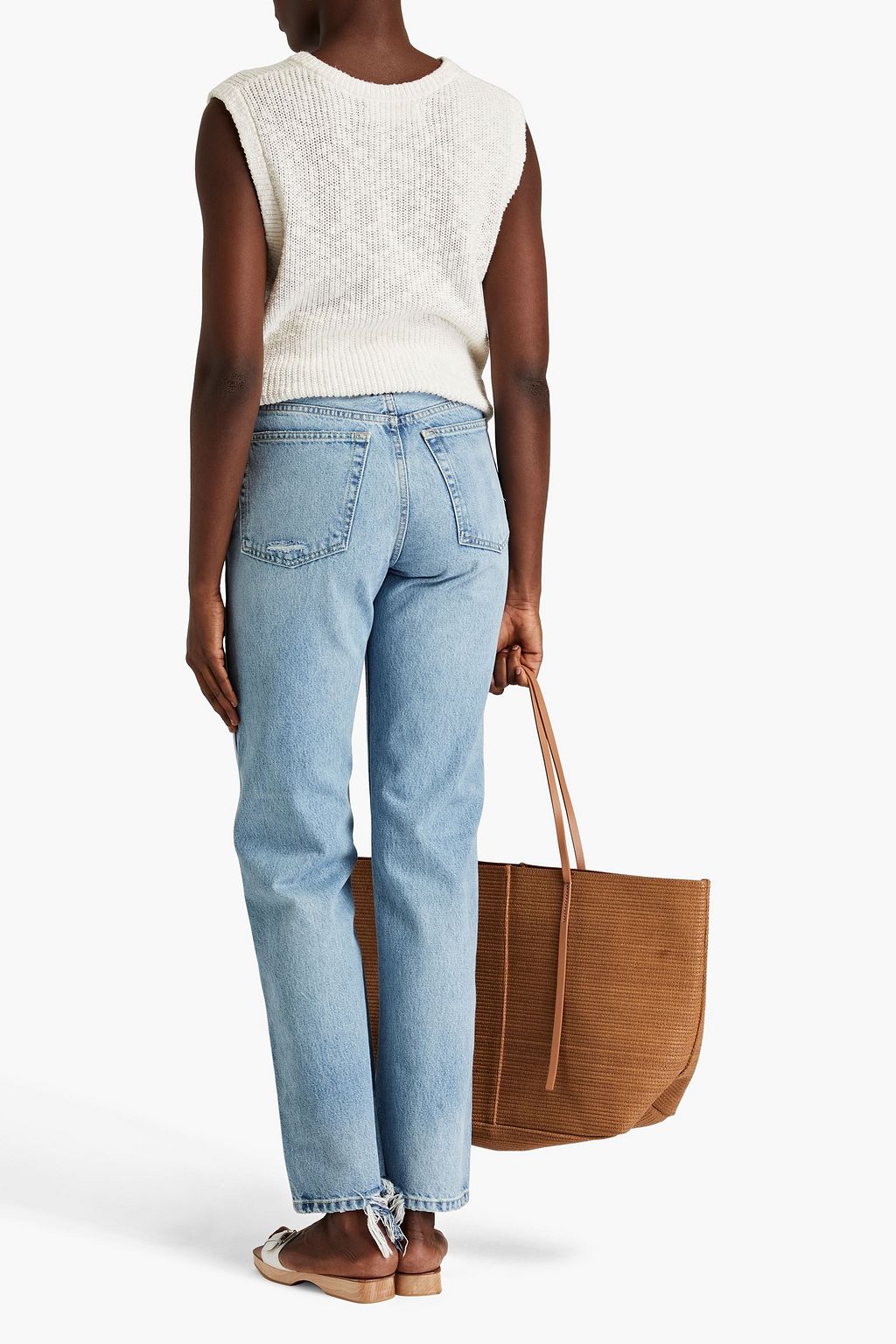 RE/DONE 90s high-rise straight-leg jeans