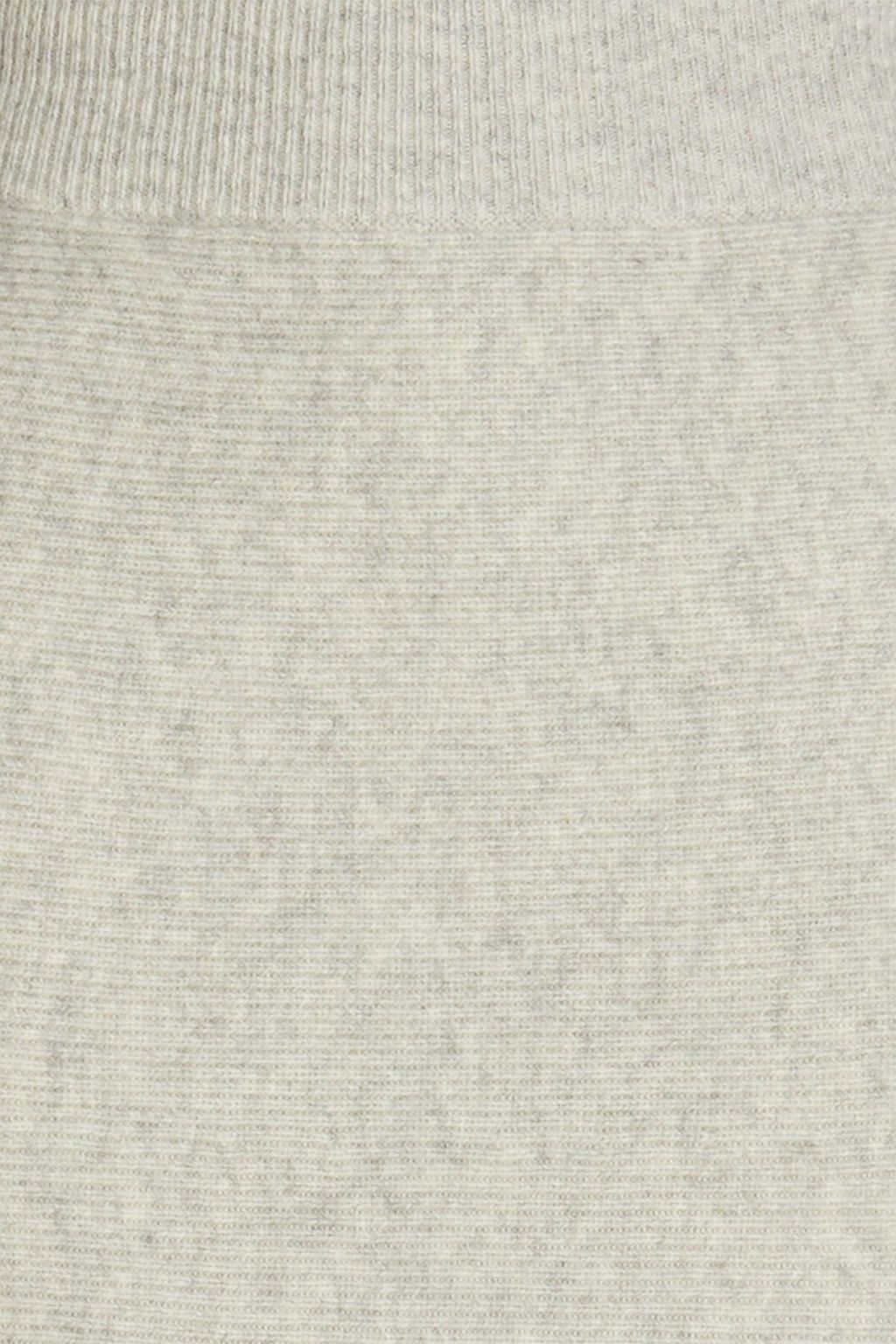 SANDRO Ribbed wool midi skirt