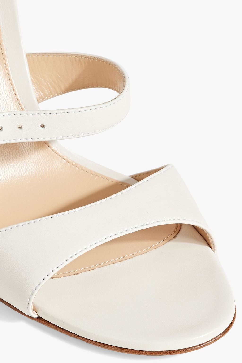 GIANVITO ROSSI Buckle-detailed leather sandals