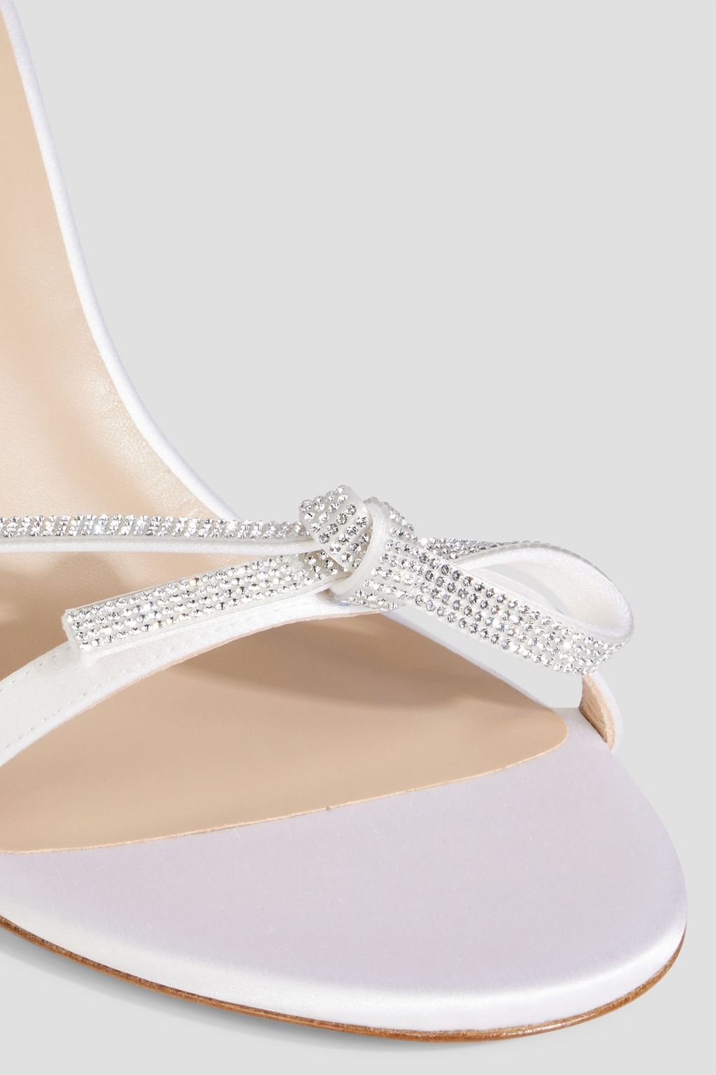 STUART WEITZMAN ラメ サンダル メタリック