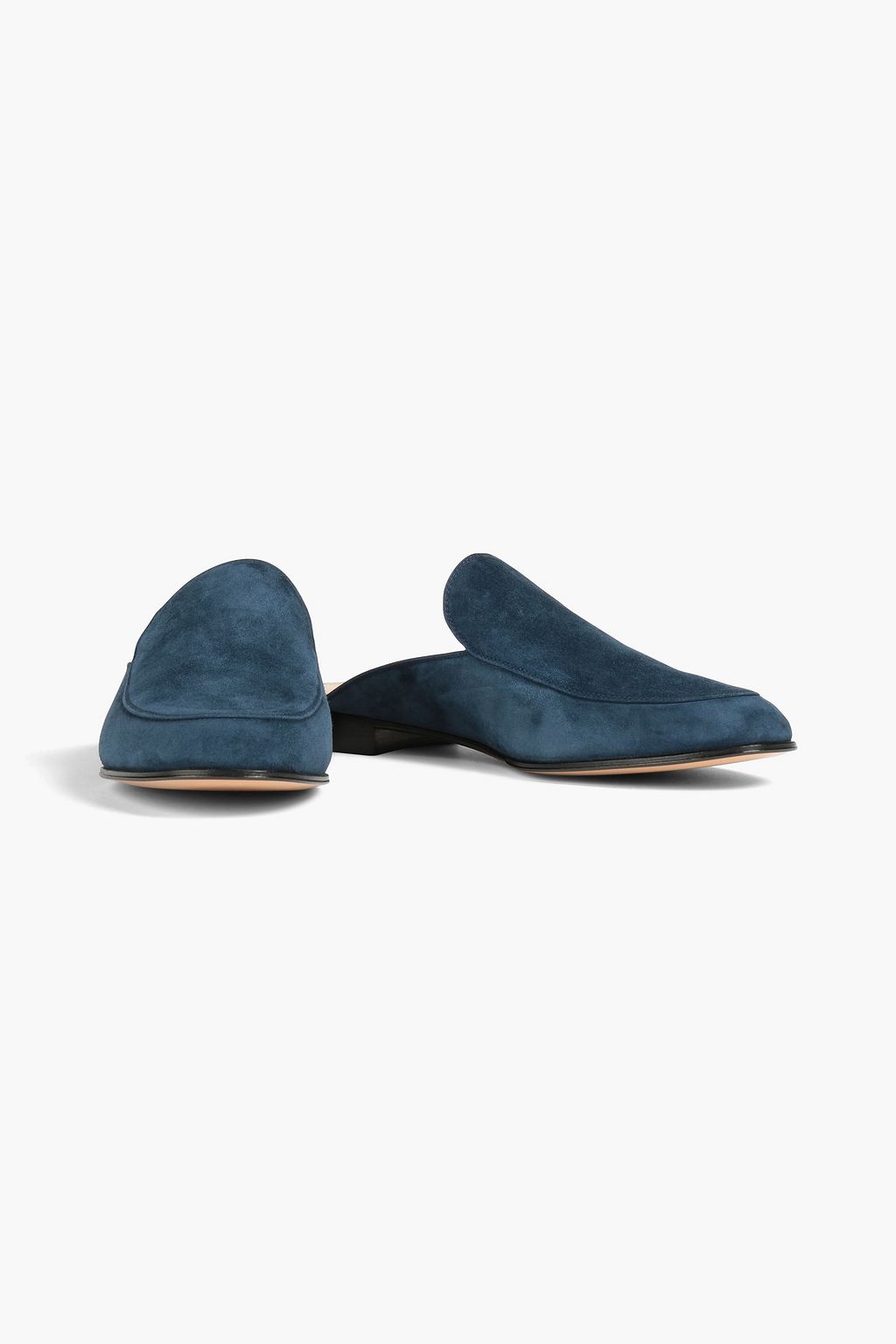 GIANVITO ROSSI Palau suede slippers