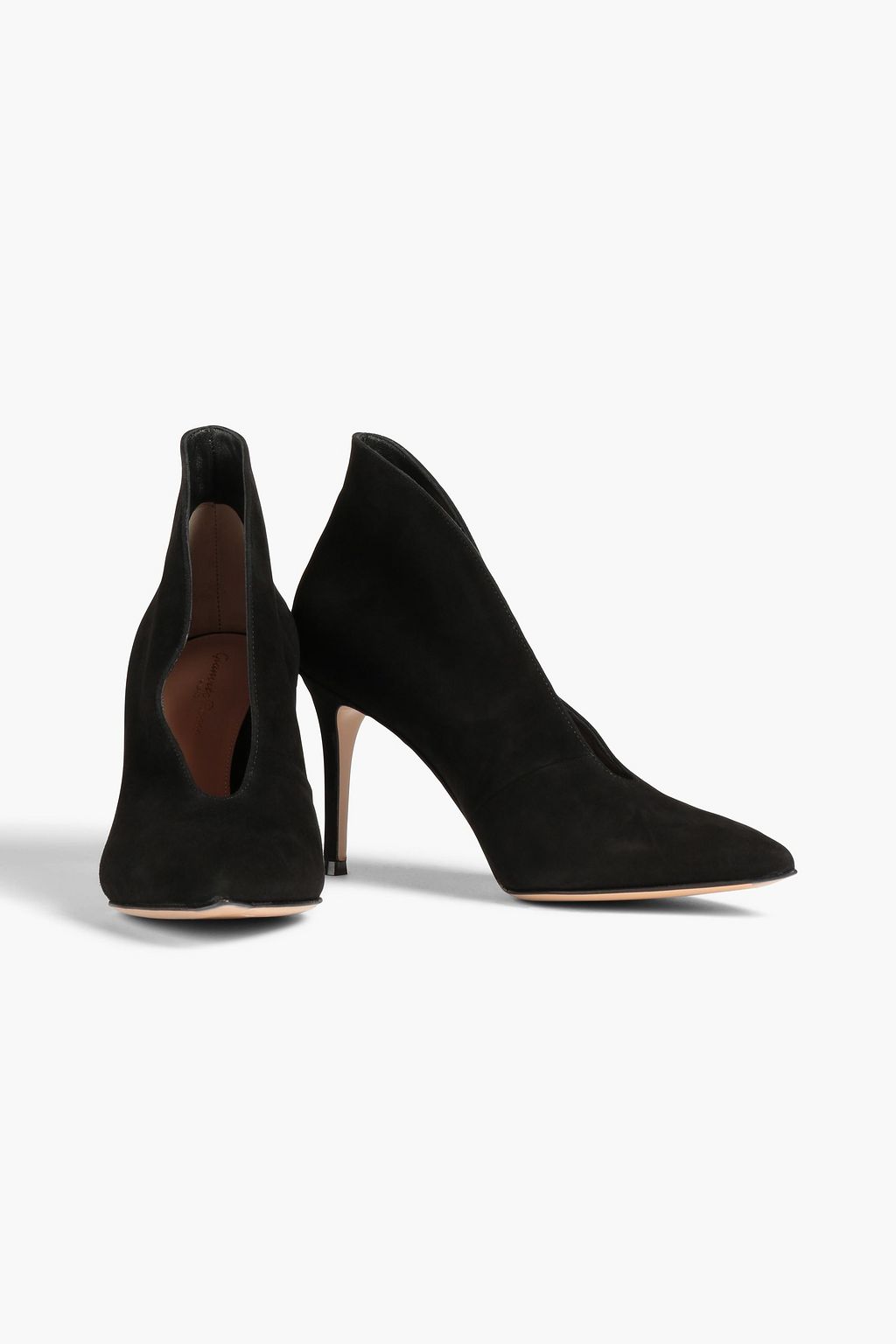 GIANVITO ROSSI Vania suede ankle boots