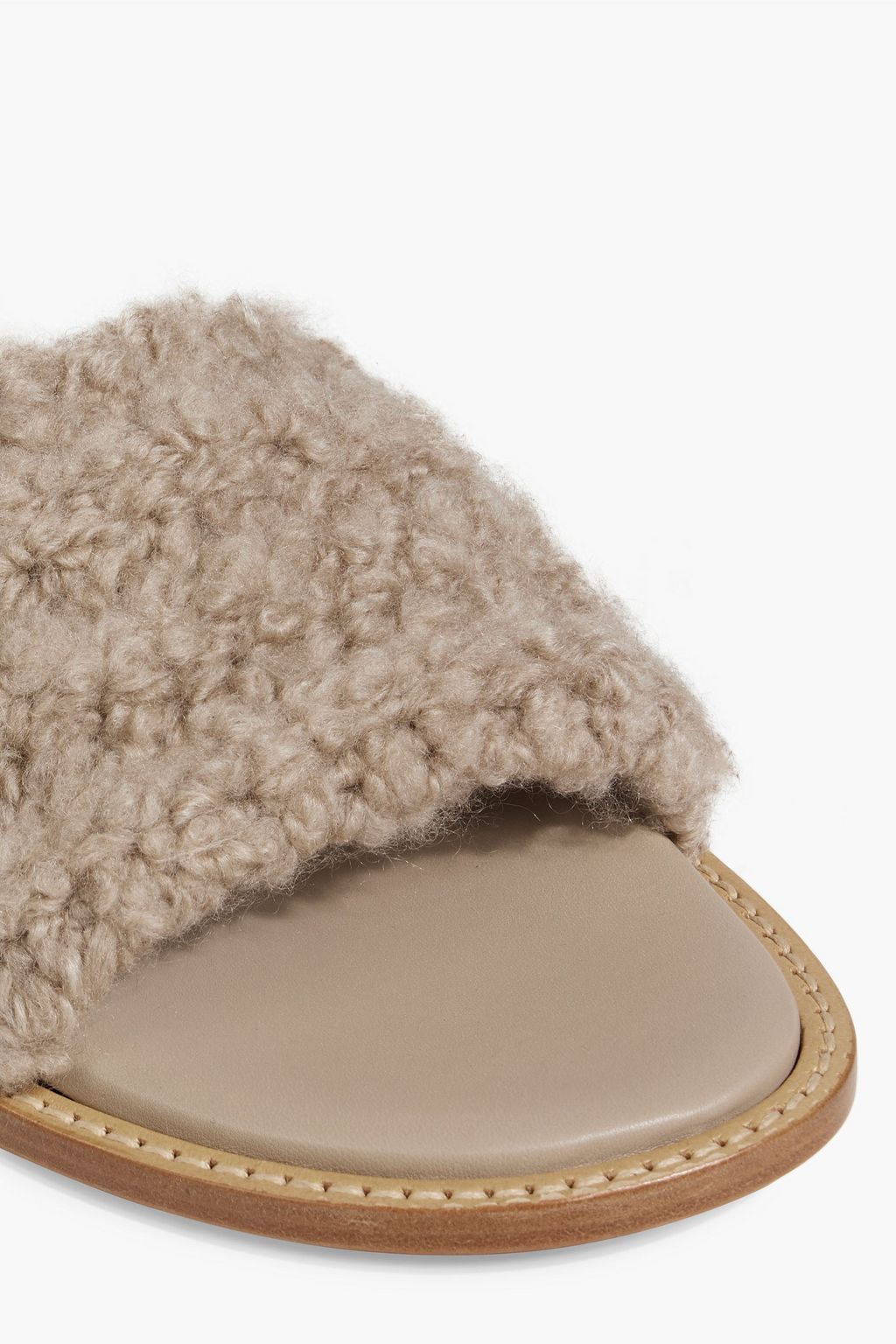 GABRIELA HEARST Ballast cashmere slides