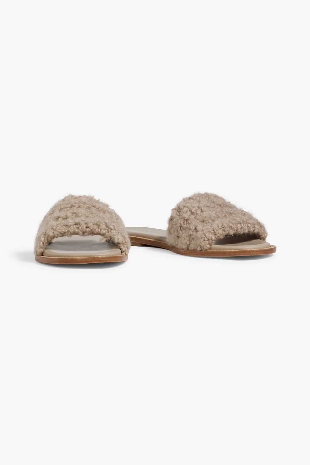GABRIELA HEARST Ballast cashmere slides