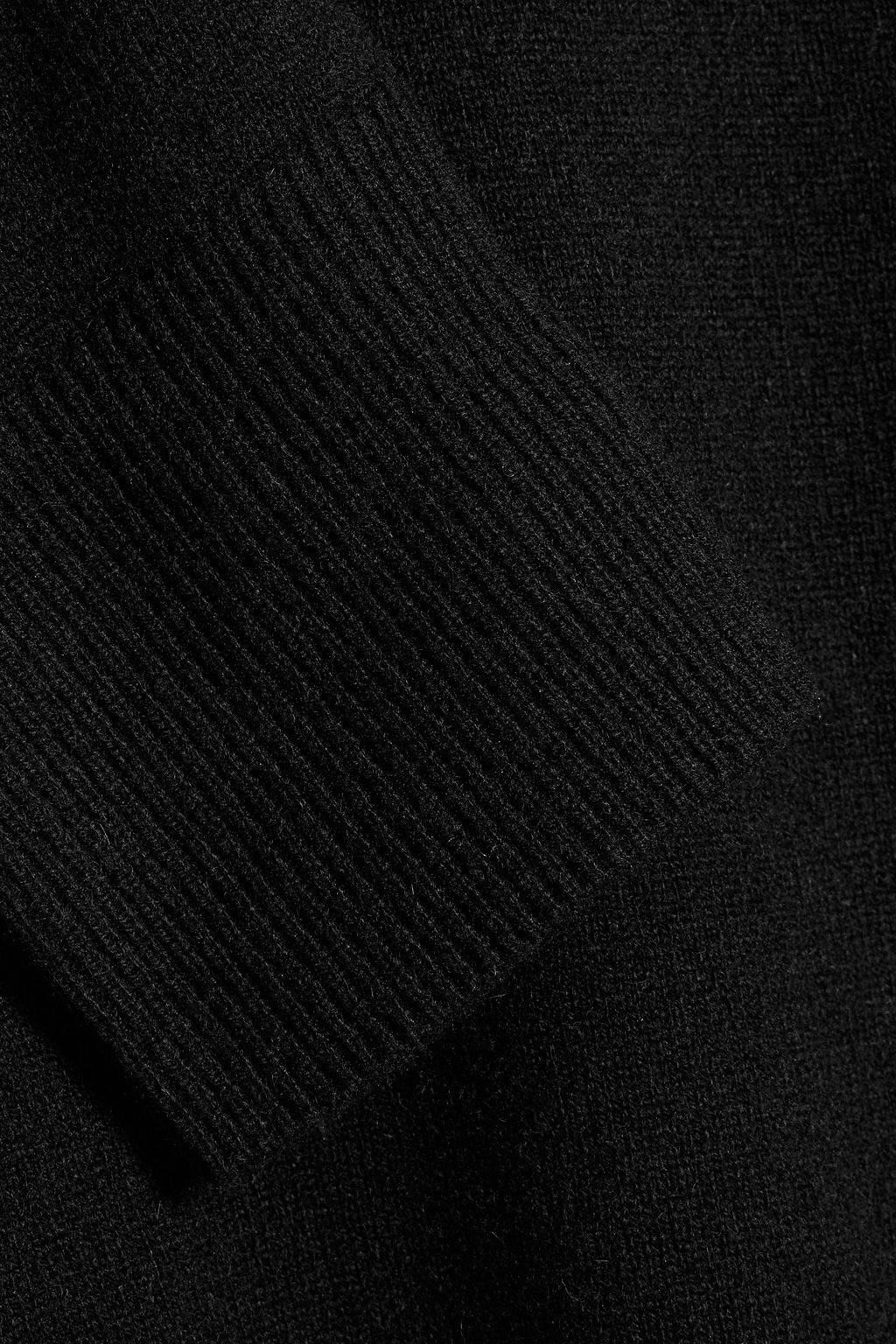 ANOTHER TOMORROW Cashmere and wool-blend sweater