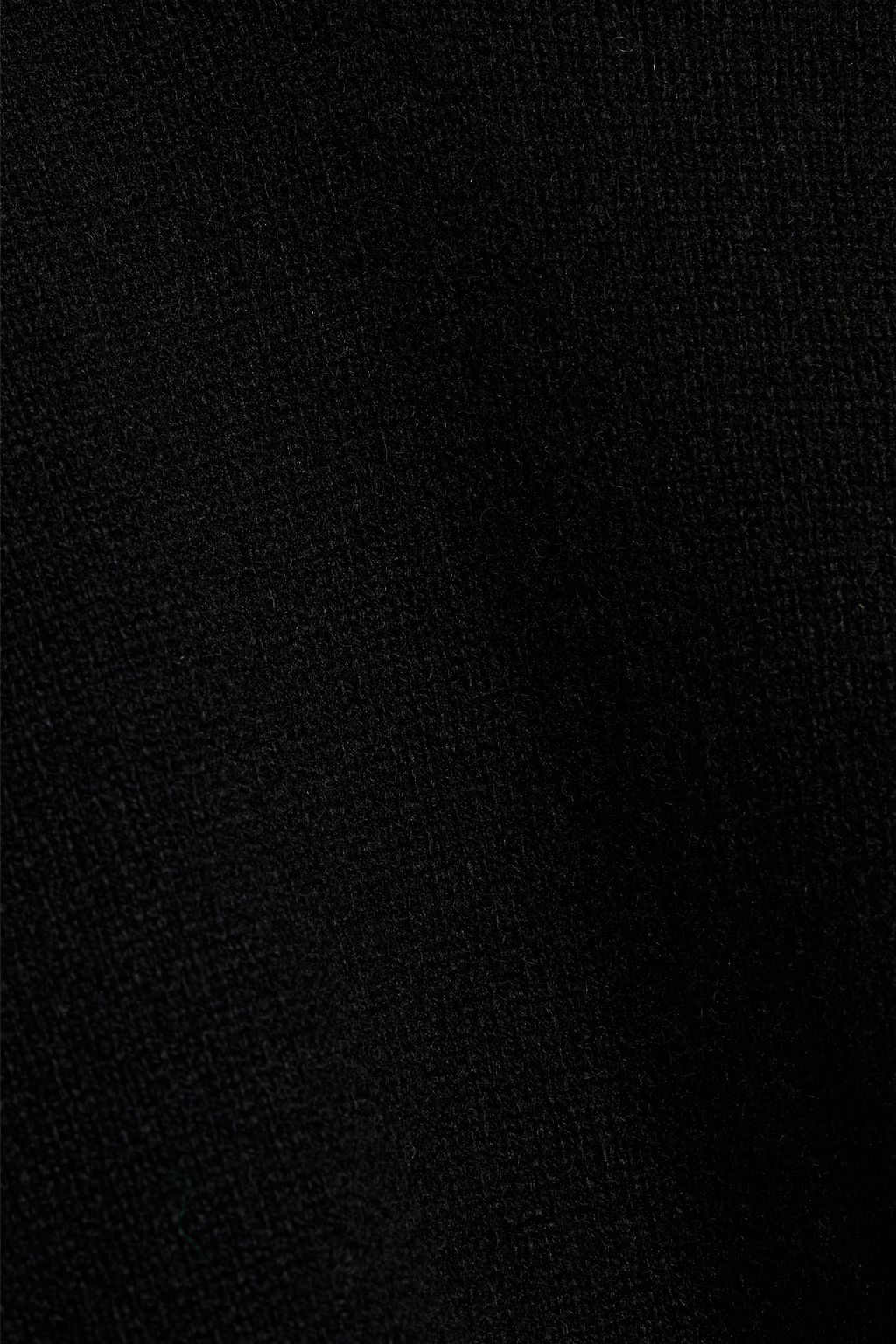 ANOTHER TOMORROW Cashmere and wool-blend sweater