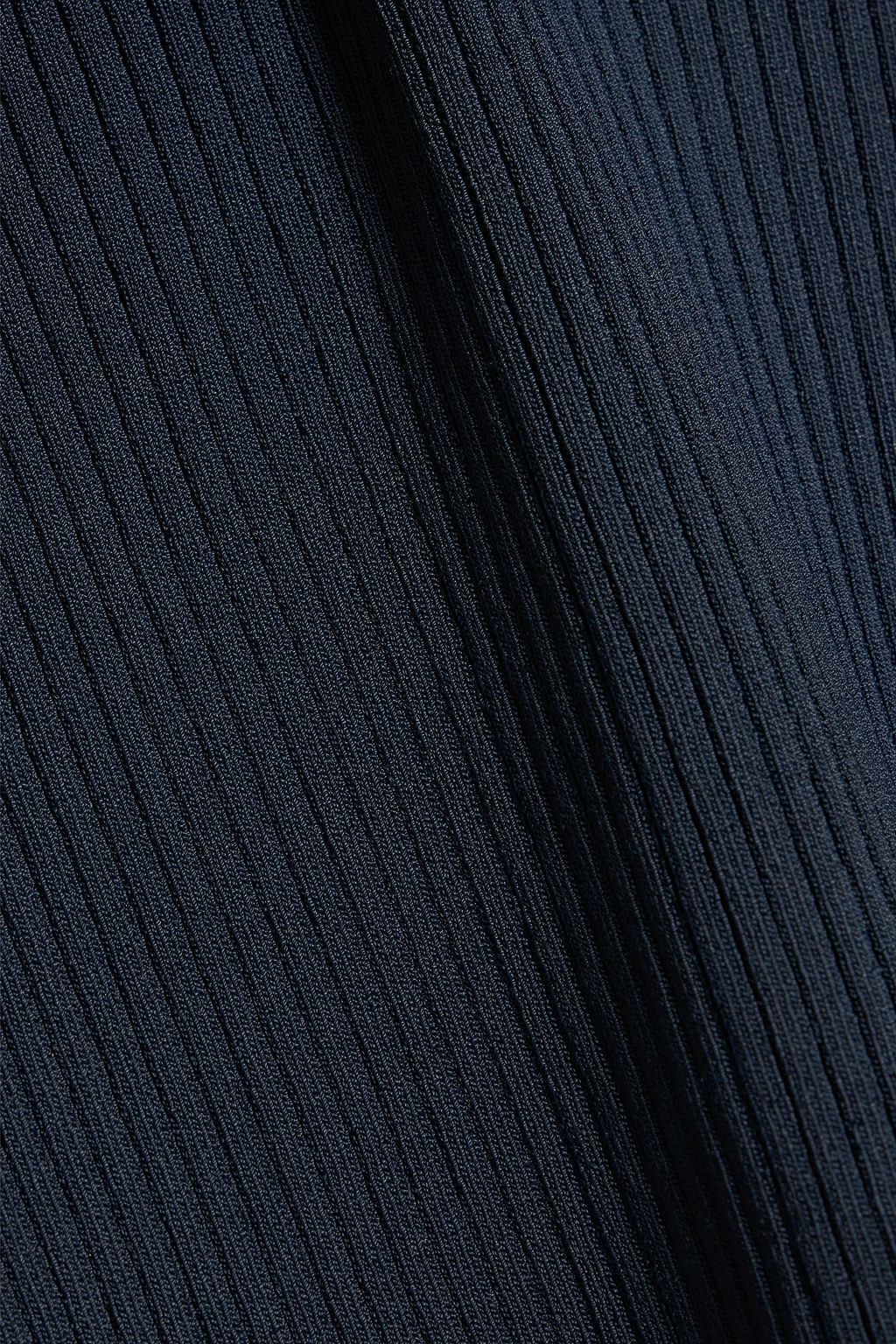ANOTHER TOMORROW Ribbed-knit top