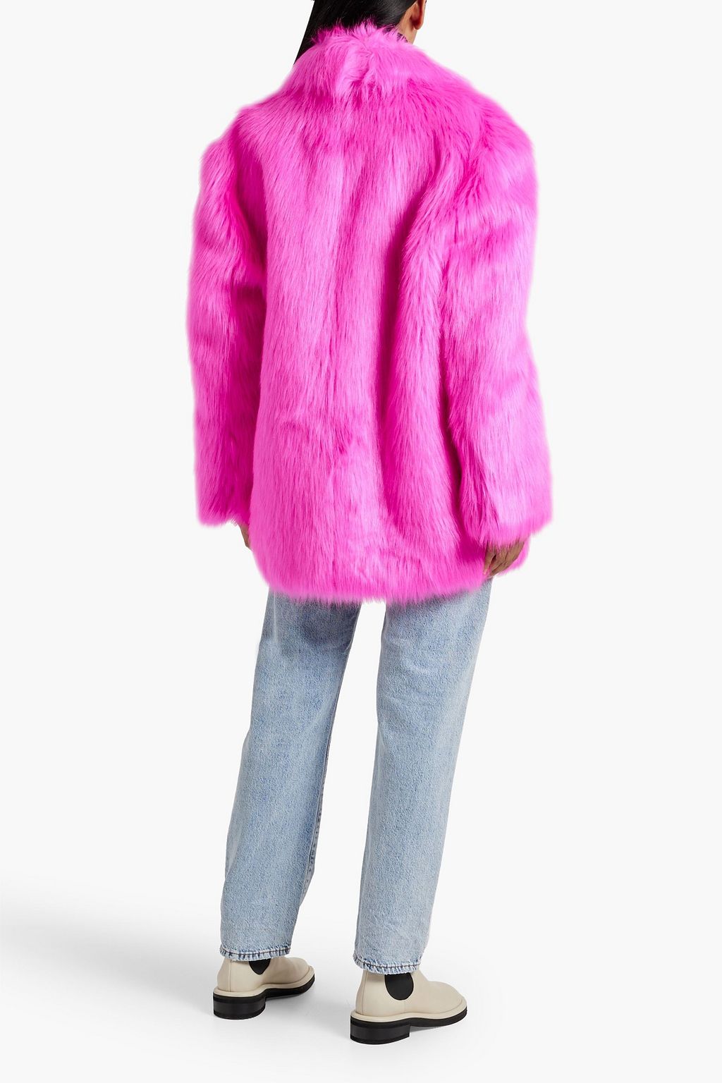 STAND STUDIO Carter faux fur jacket