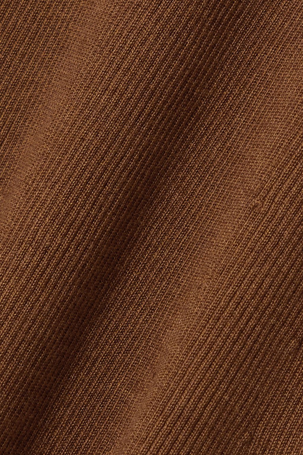 GABRIELA HEARST Johanna ribbed cashmere and silk-blend midi dress