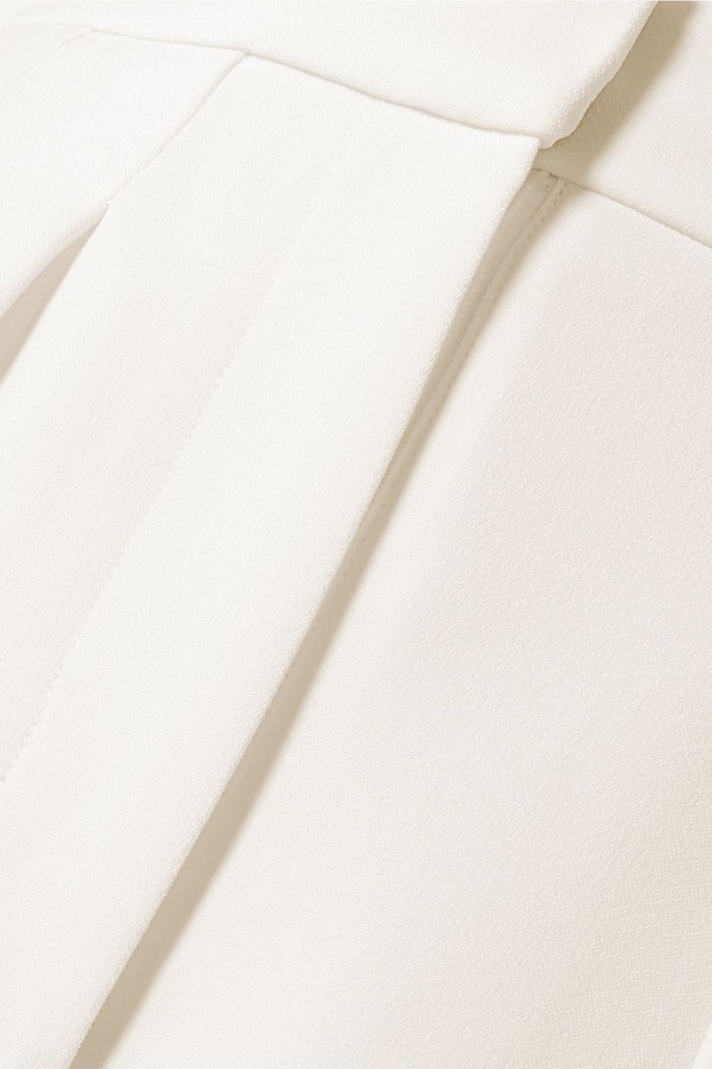 ROKSANDA Pleated cady straight-leg pants