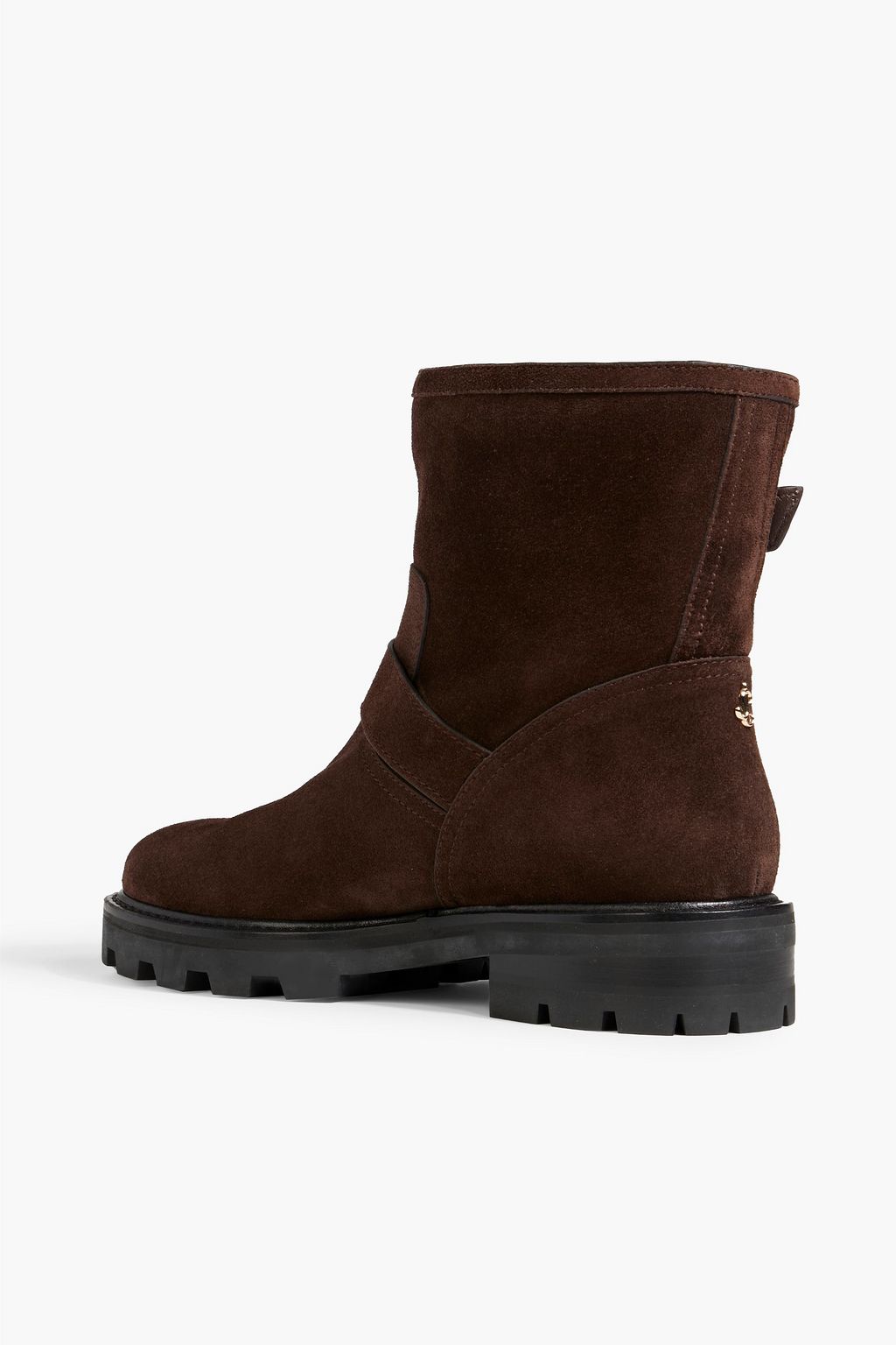 JIMMY CHOO Youth II buckled suede ankle boots